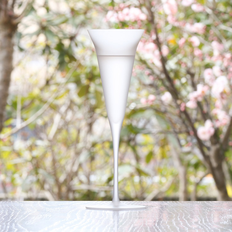 生涯を添い遂げるグラス SAKEグラス KAORI フロスト 白 日本酒グラス 香り 大吟醸酒 吟醸酒 シャンパングラス image number 3